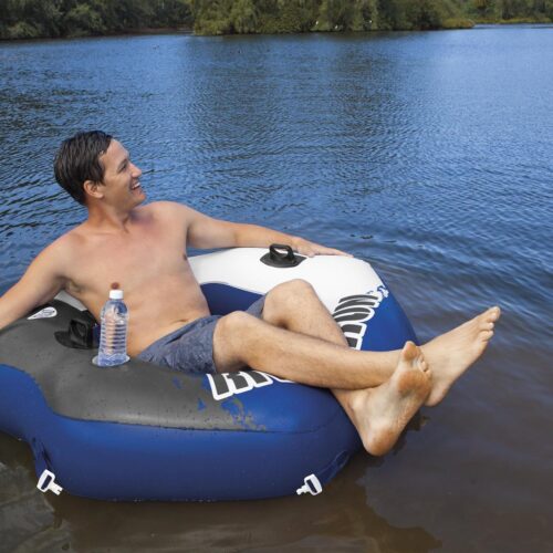 אבוב כחול לבן קליפסים