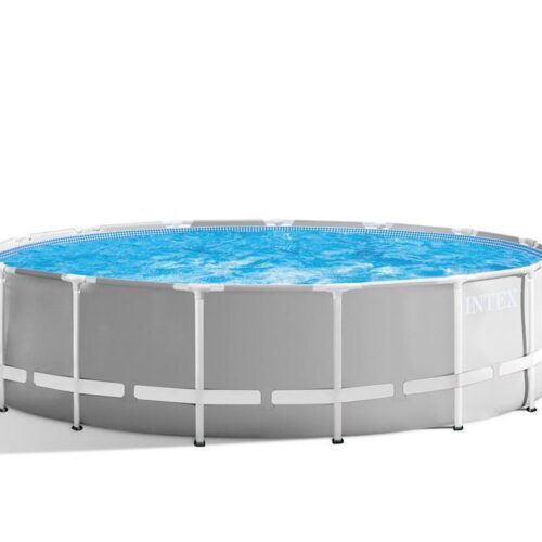 בריכת עמודים פריזמה עגולה קוטר 4.27מ' גובה 1.07מ'