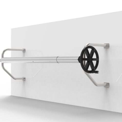 גלגלת נירוסטה לבריכה להתקנה על קיר 30 מר